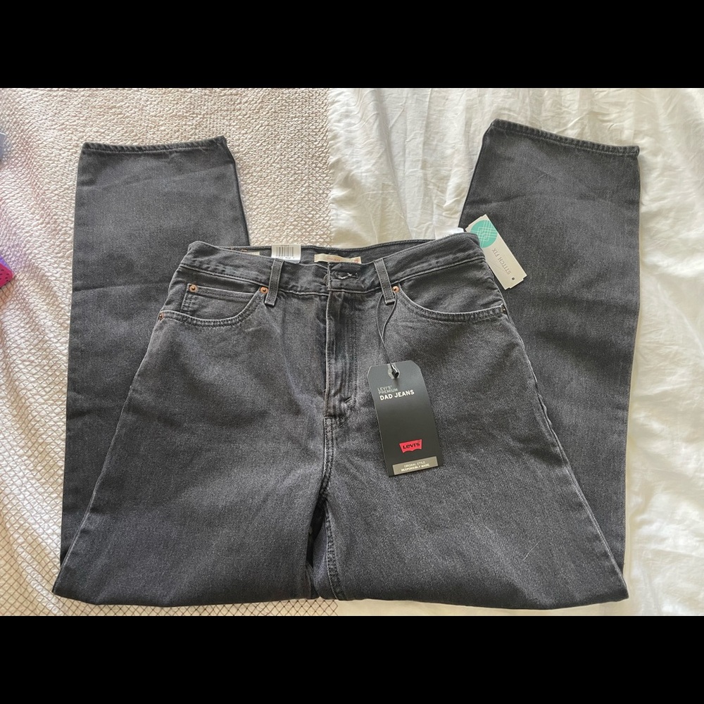 NWT Levi’s Dad Jeans, black. Size 29